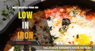 Iron-Light Breakfast Ideas: Low-Iron Foods to Start Your Day
