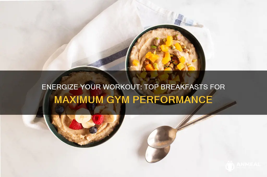 what breakfast gives you the most energy before a workout