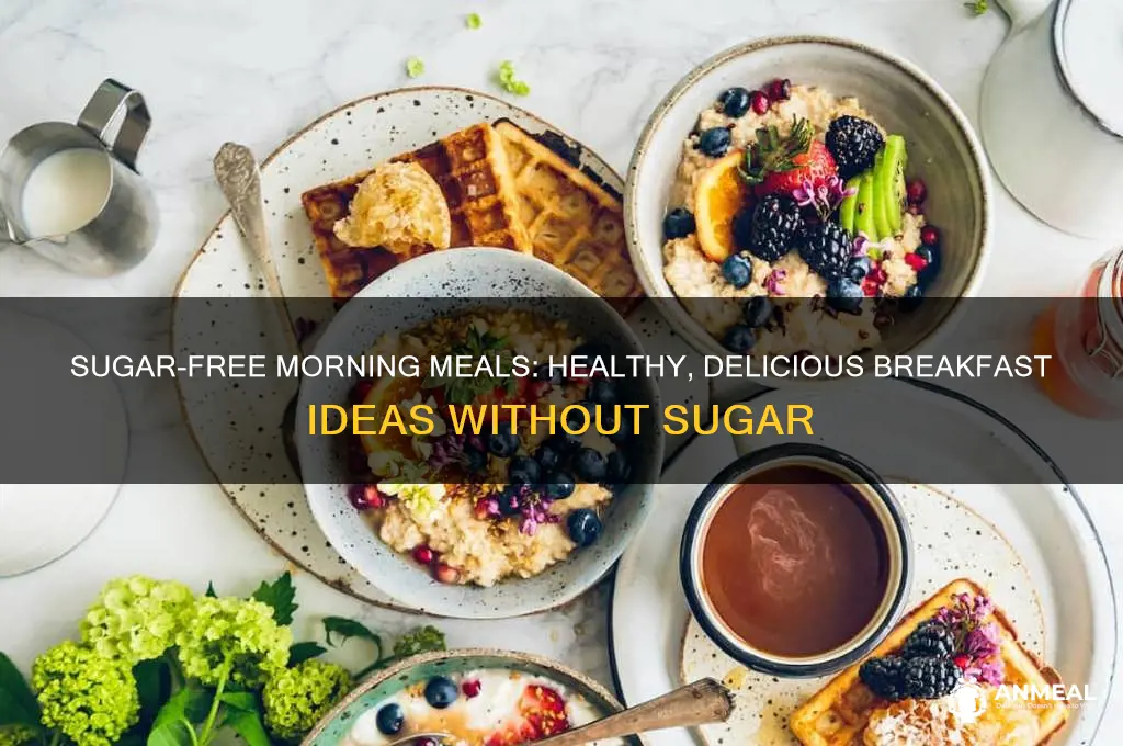 what breakfast has no sugar