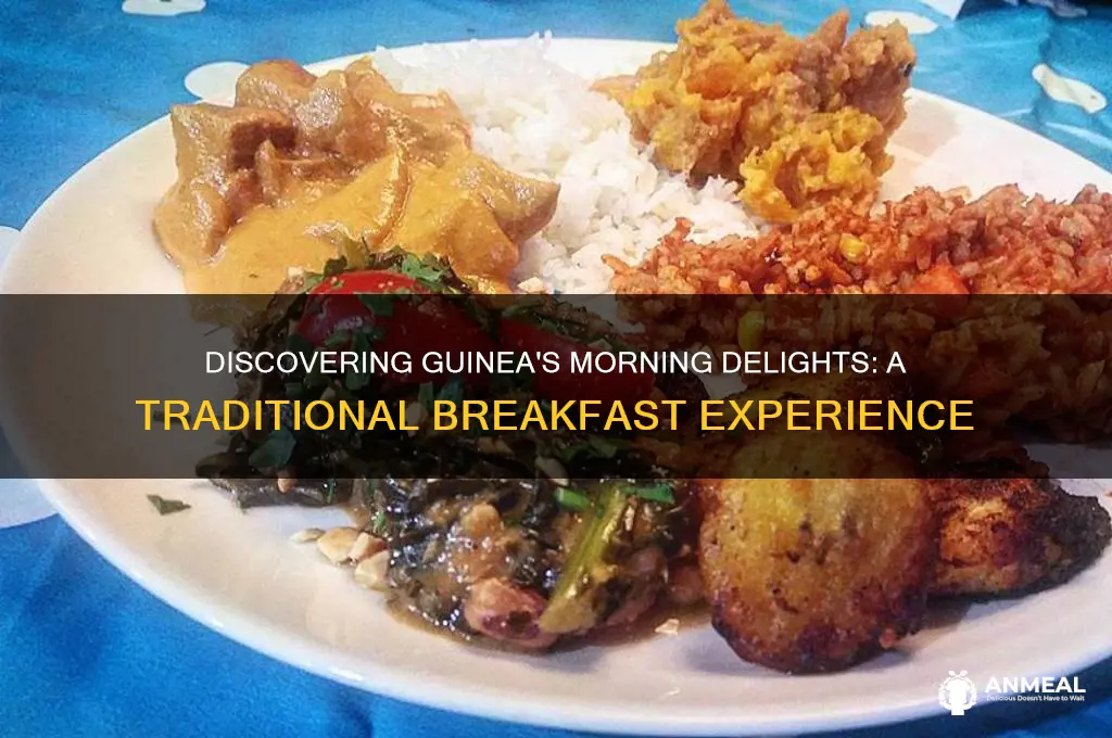 what breakfast in guinea is like