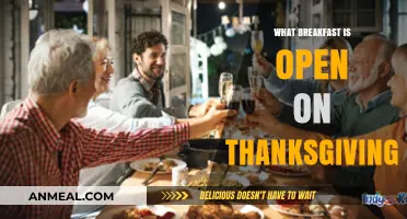 Thanksgiving Breakfast Spots: Where to Find Open Eateries on Turkey Day