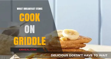 Delicious Griddle Breakfast Ideas: Pancakes, Bacon, and More!