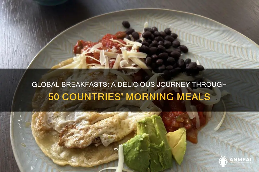 what breakfast looks like in 50 countries