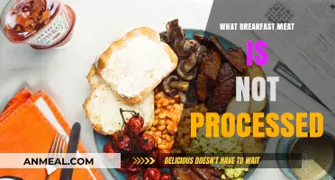 Unprocessed Breakfast Meats: Healthy Morning Treats