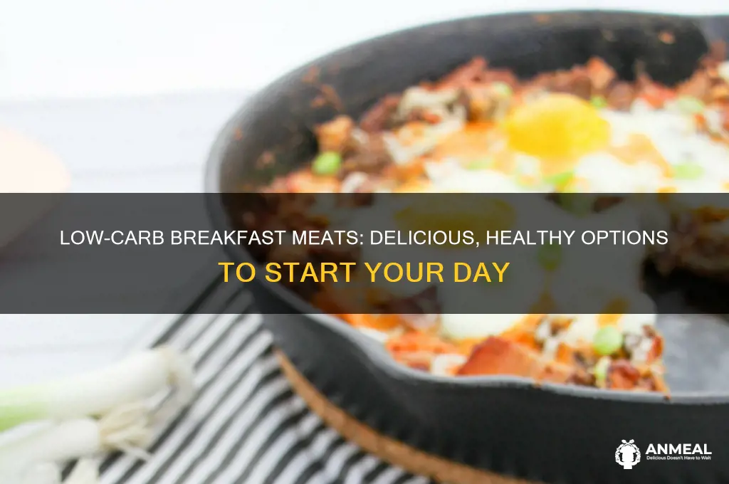 what breakfast meats for breakfast low carb