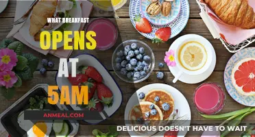 Early Birds Rejoice: Top Breakfast Spots Open at 5 AM