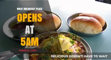 Early Bird's Guide: 5 AM Breakfast Spots to Start Your Day