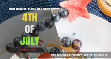 Celebrate Independence Day: Breakfast Spots Open on July 4th