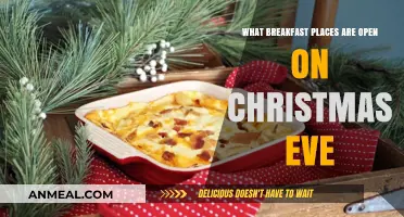Christmas Eve Breakfast: Cozy Spots Open for a Festive Morning Meal