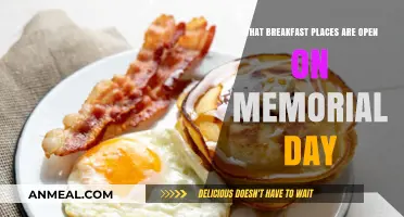 Memorial Day Breakfast Spots: Where to Eat on the Holiday