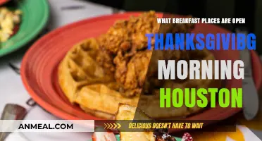 Houston's Best Breakfast Spots Open on Thanksgiving Morning 2023