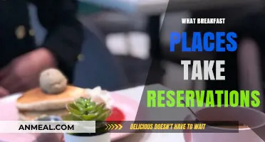 Top Breakfast Spots That Accept Reservations for a Stress-Free Morning