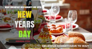 New Year's Day Breakfast Spots: Where to Dine on January 1st