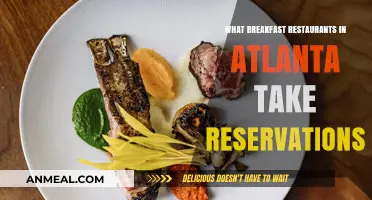 Top Atlanta Breakfast Spots Accepting Reservations for a Perfect Morning
