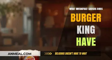 Burger King's Breakfast Sauces: A Guide to Morning Condiment Options