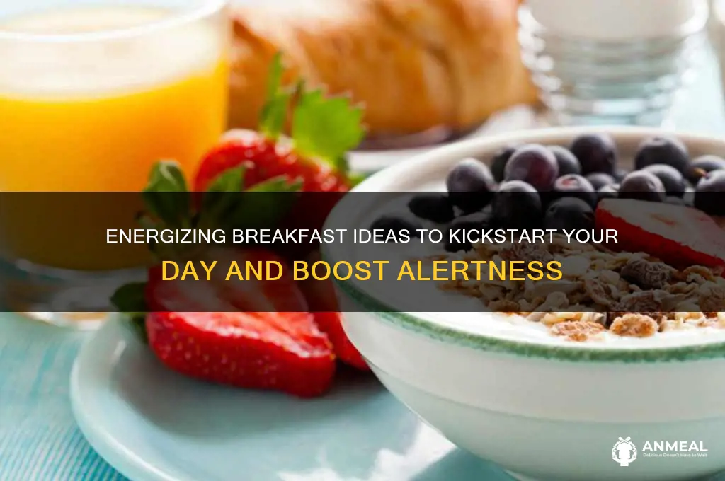 what breakfast wakes you up