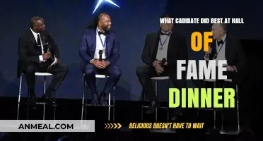 Hall of Fame Dinner: Which Candidate Shined Brightest in the Spotlight?