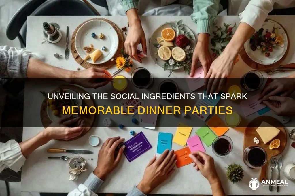 what causes a dinner party