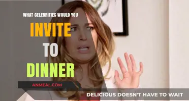 Dream Dinner Guests: Which Celebrities Would You Invite?