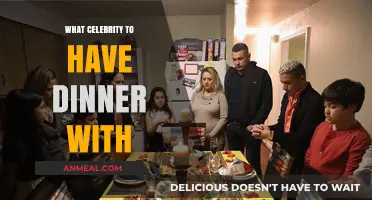 Dine with the Stars: Who's Your Dream Celebrity Dinner Guest?