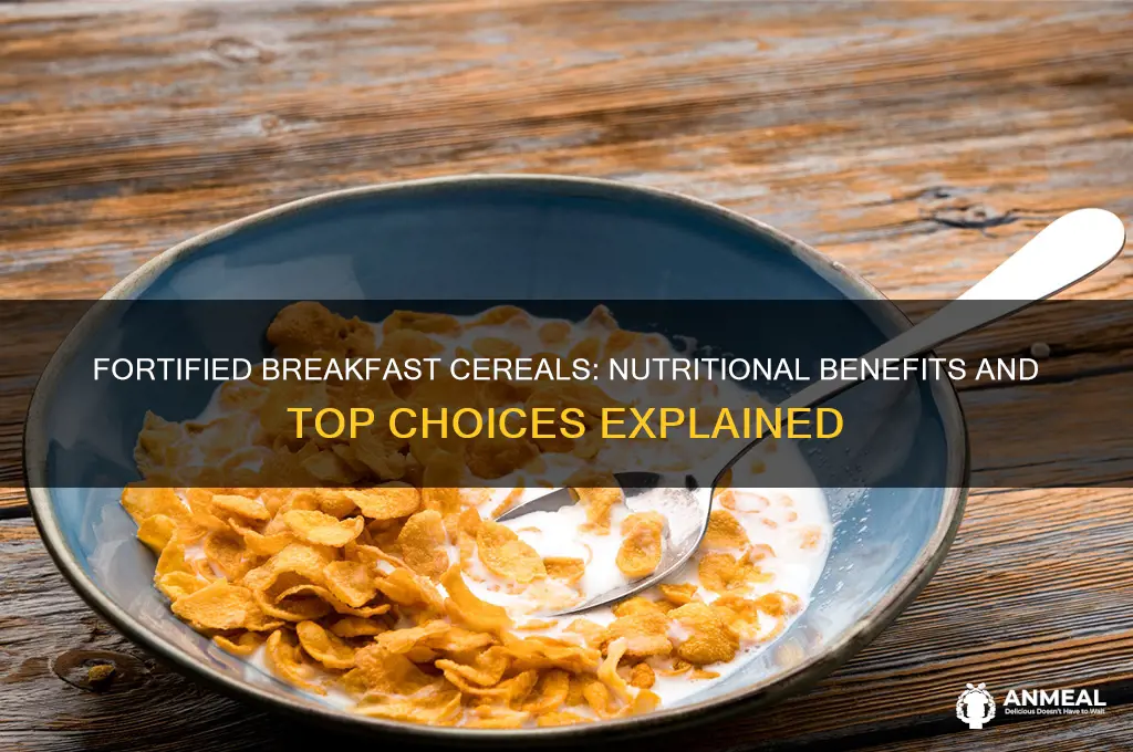 what cerdals arefortified breakfast cereal