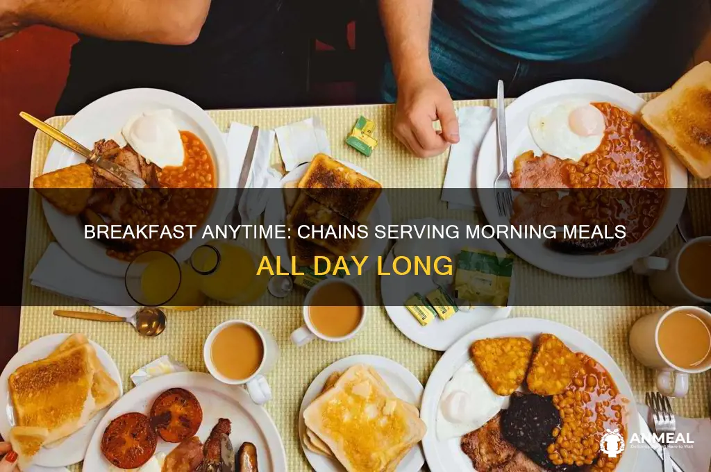 what chain sells breakfast all day