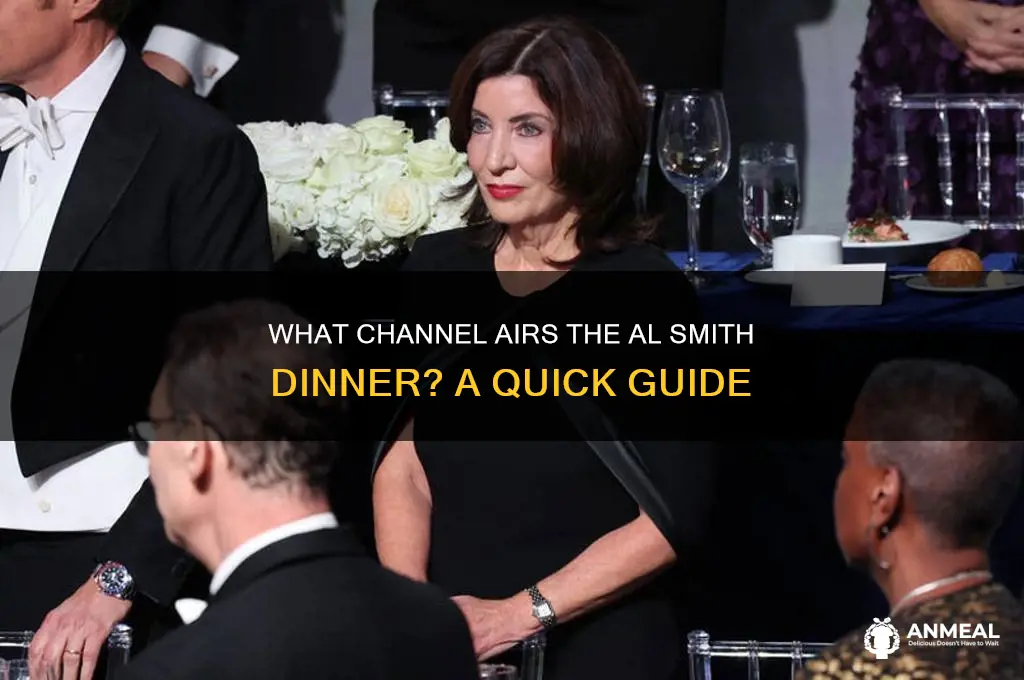 what channel al smith dinner
