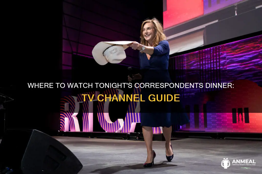 what channel is the correspondents dinner on tonight