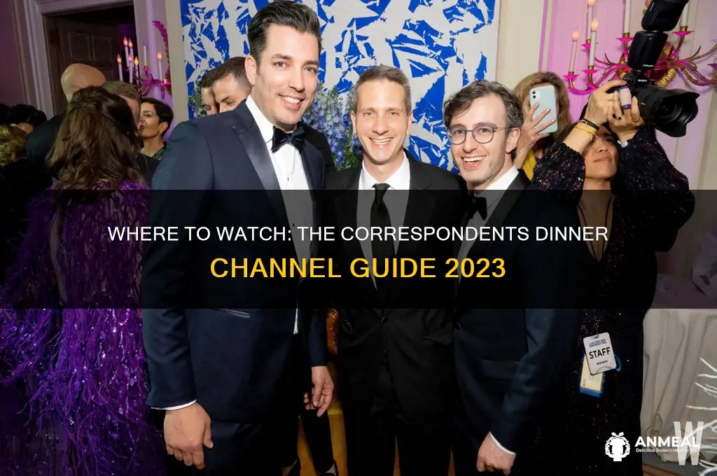 what channel is the correspondents dinner on