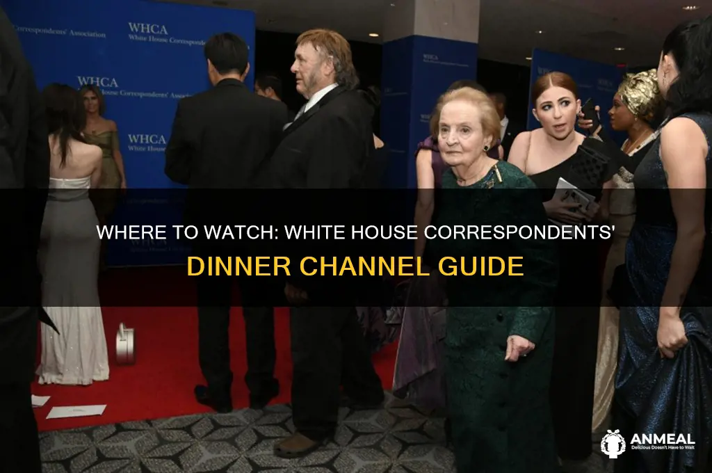 what channel is the white house correspondence dinner on