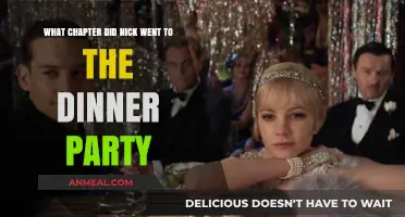 Nick's Dinner Party Chapter: Unveiling the Social Gathering in the Novel