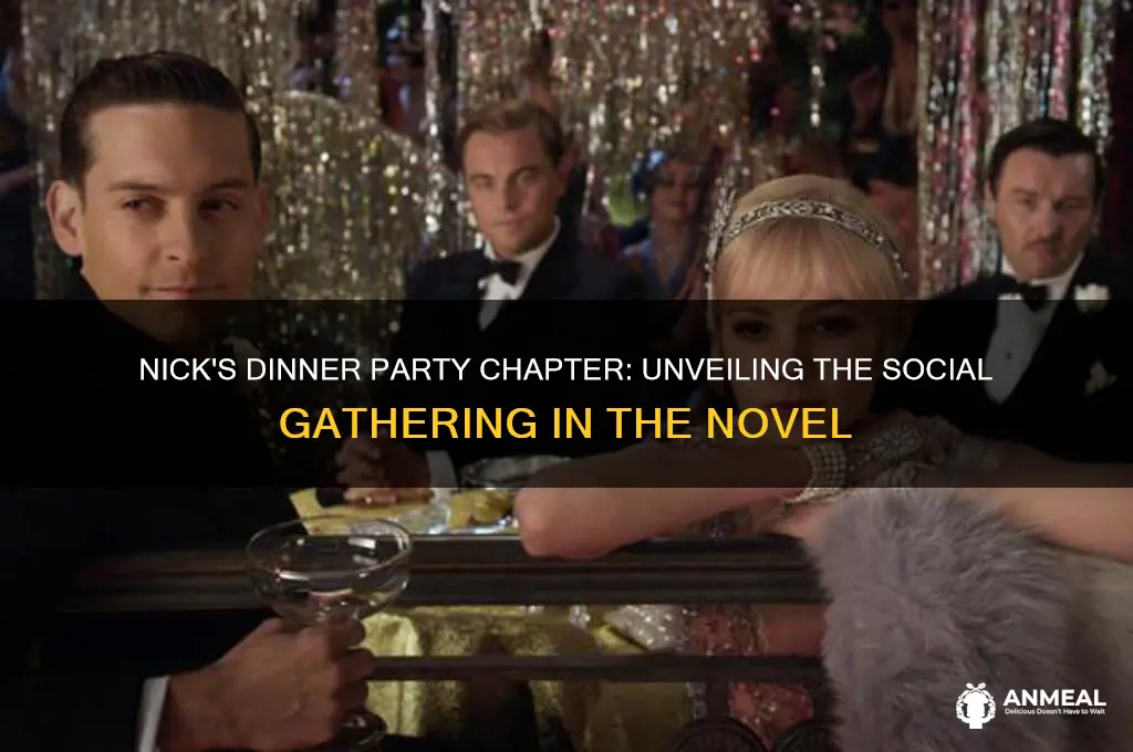 what chapter did nick went to the dinner party