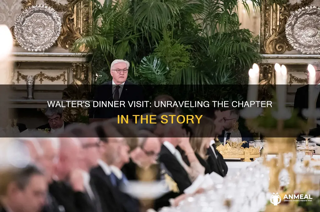 what chapter does walter come over for dinner