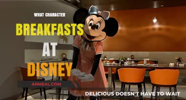 Disney Character Breakfasts: Meet, Dine, and Create Magical Memories