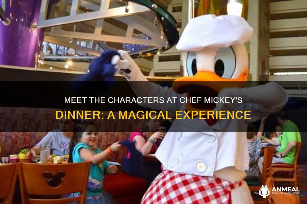 what characters are at chef mickey