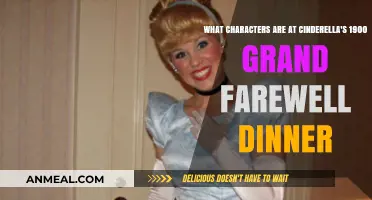 Cinderella's Grand Farewell: Iconic Characters at the 1900 Dinner