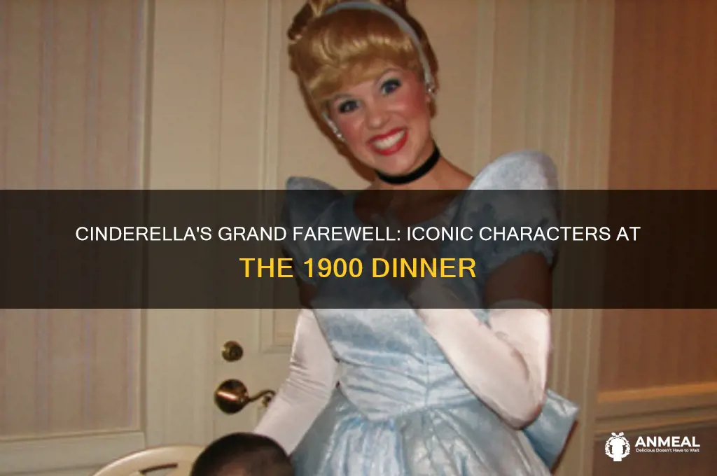what characters are at cinderella