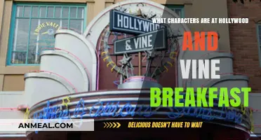 Meet Disney Pals at Hollywood & Vine Breakfast: Characters Revealed