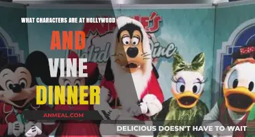 Meet Disney Characters at Hollywood & Vine Dinner Experience