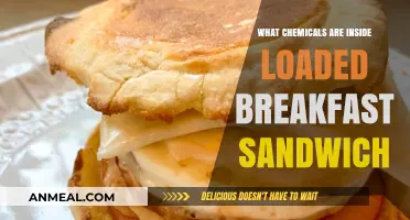 Loaded Breakfast Sandwich: Unveiling the Chemical Ingredients Inside