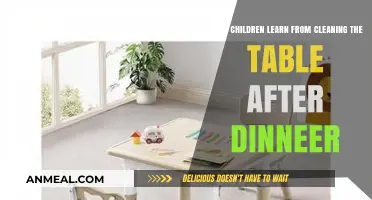 Cleaning Up After Dinner: Teaching Kids Responsibility and Life Skills