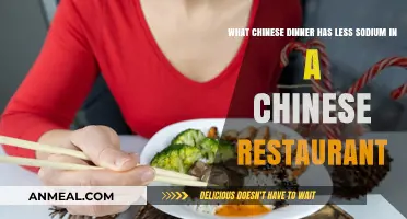 Low-Sodium Chinese Dinner Options: Healthy Choices at Restaurants