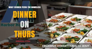 Which Local Church Serves Free Dinner to Homeless Every Thursday?