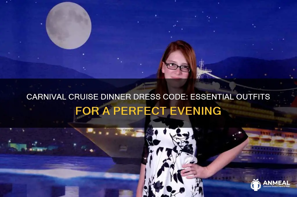 what clothes are needed for dinner in carnival cruise