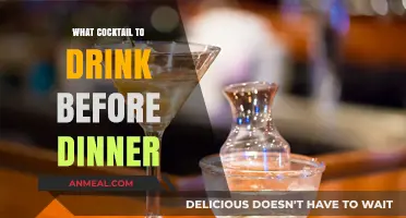 Perfect Pre-Dinner Cocktails: Elevate Your Appetite with These Classic Drinks