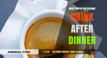 Italy's After-Dinner Coffee Tradition: Espresso, Caffè Corretto, or Decaf?