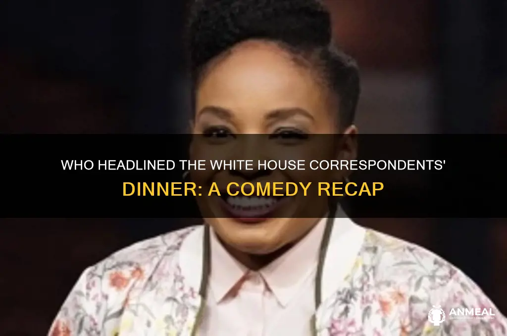 what comedian did the correspondant dinner g