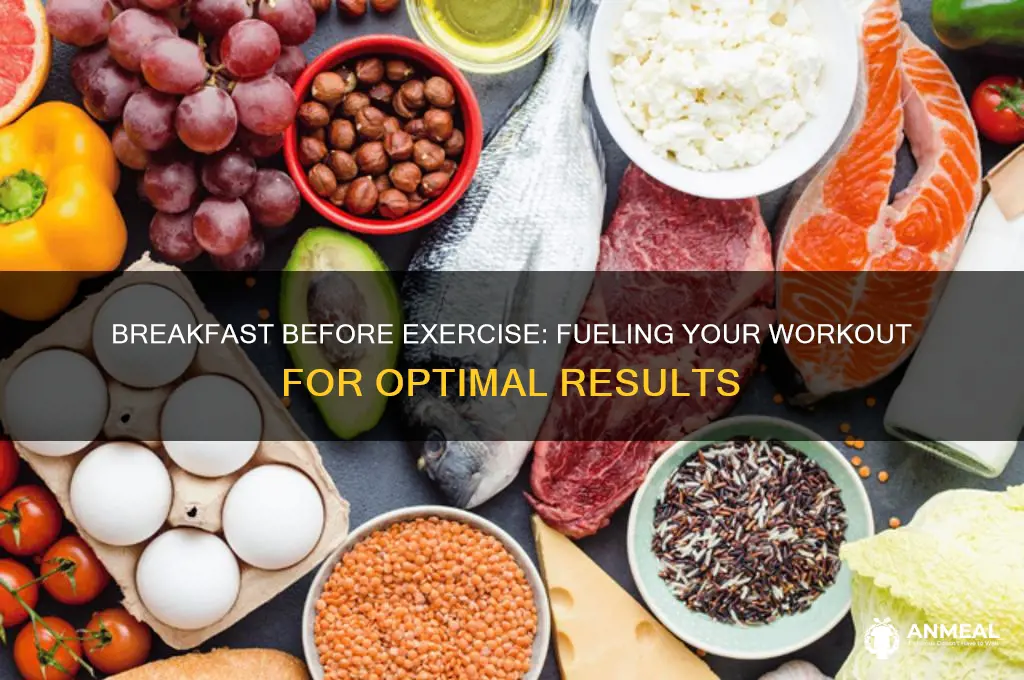 what comes first breakfast or exercise