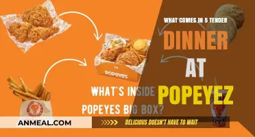 Popeye's 5 Tender Dinner: Unveiling the Delicious Combo Inside