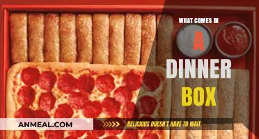 Discover the Delicious Surprises Inside a Dinner Box